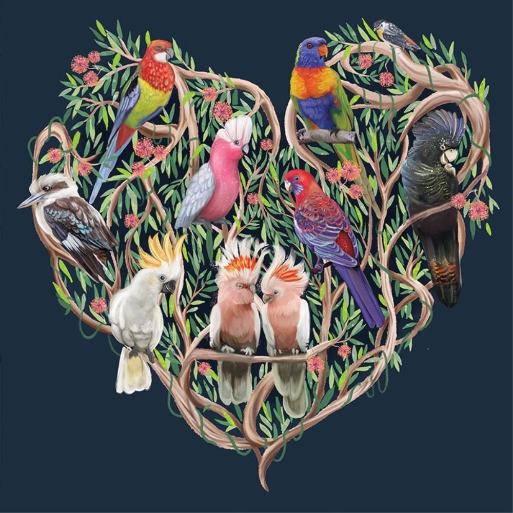 La La Land: Greeting Card Australiana Love