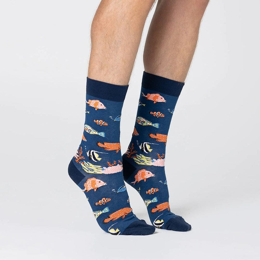 Spencer Flynn: Mens Friends & Anemones Sock