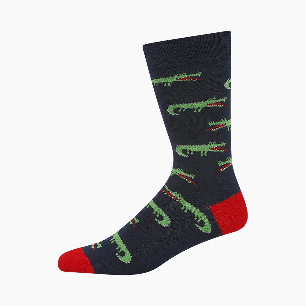 Bamboozld Mens Bamboo Socks - Gator