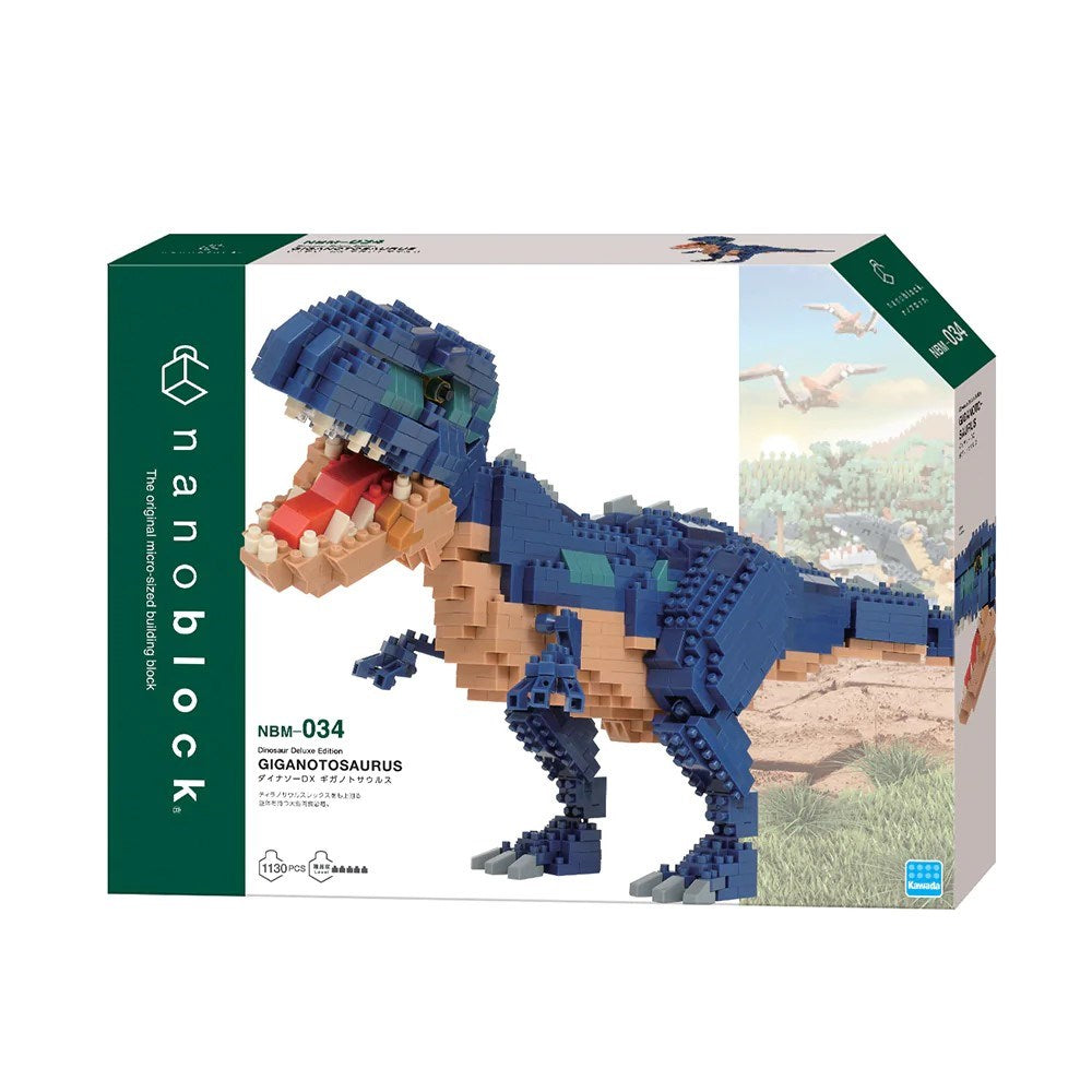 Nanoblock: Deluxe Giganotosaurus