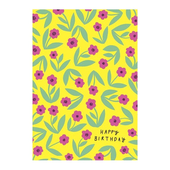 Badger & Burke Greeting Card - Little Flower Birthday