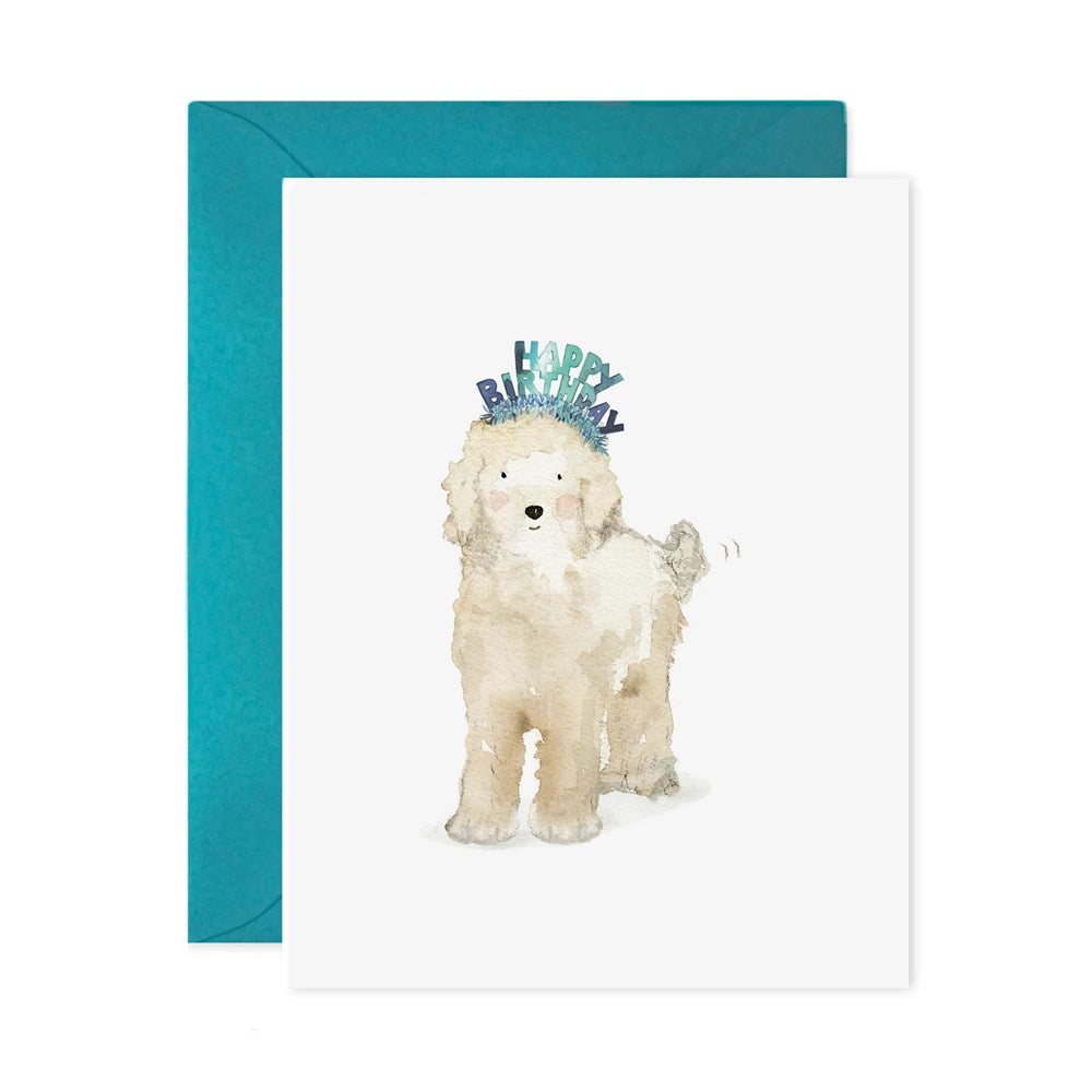 E. Frances Paper Foil Greeting Card - Lucy Dog Birthday
