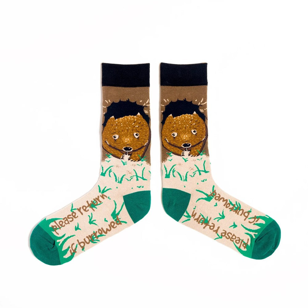 Spencer Flynn: Mens If Burrowed Please Return Sock