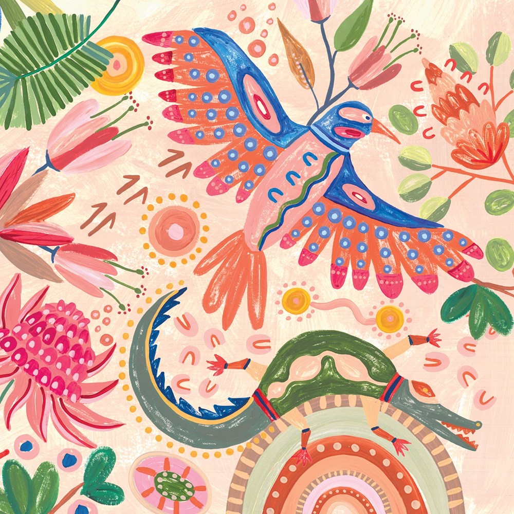 La La Land Gunjull Jagun 2 Greeting Card - Holly Sanders