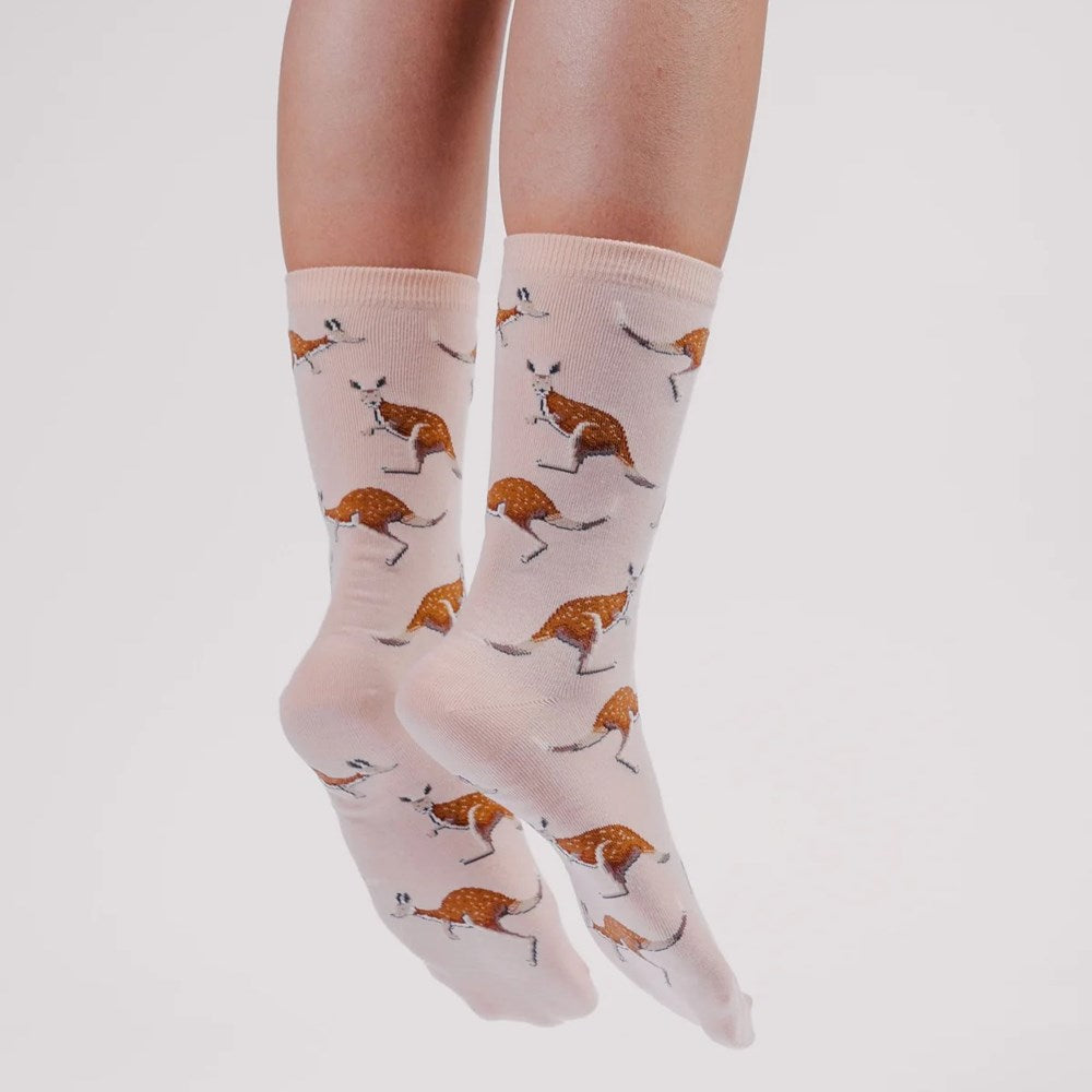 Spencer Flynn: Womens Kanga Kicks Sock