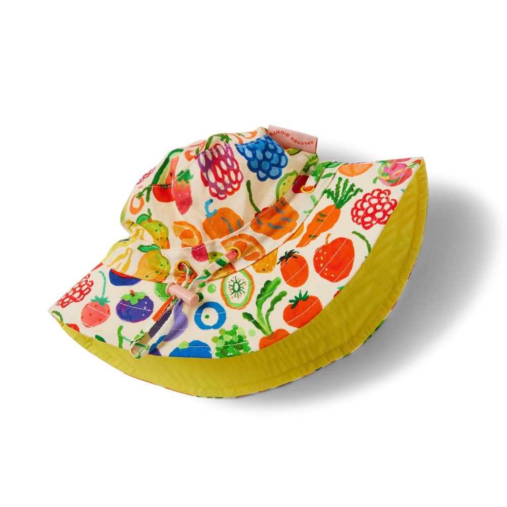 Halcyon Nights: Kids Sun Hat Eat The Rainbow