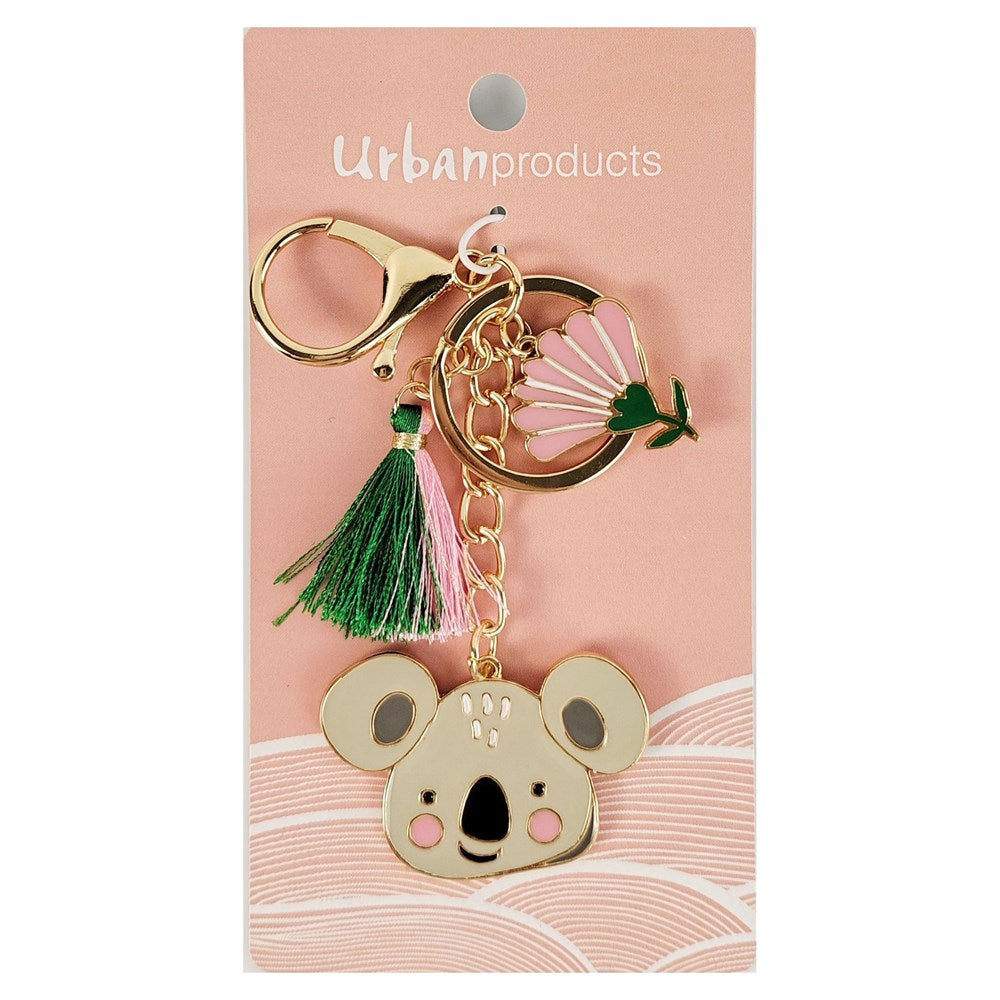 Urban Products Koala Keyring - Enamel And Tassel
