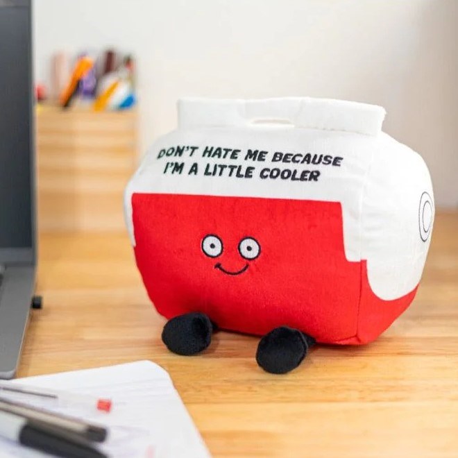 Punchkins: Plush Cooler "Don't Hate Me Because I'm a Little Cooler"