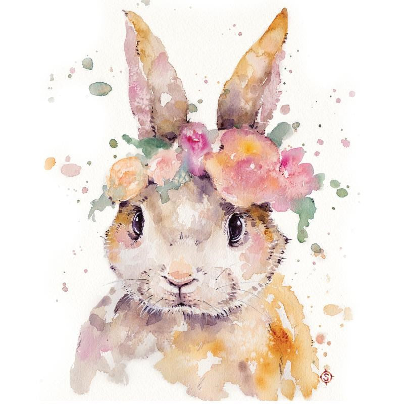 La La Land: Greeting Card Pretty Bunny