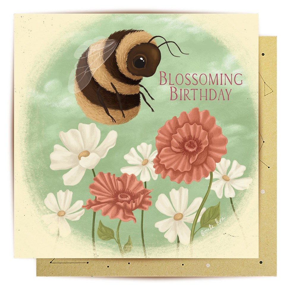 La La Land: Greeting Card Blossoming Birthday