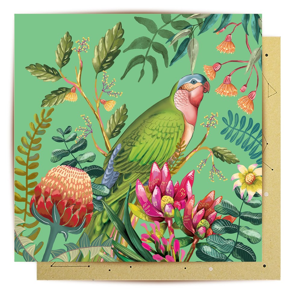 La La Land: Greeting Card Princess Parrot Paradiso