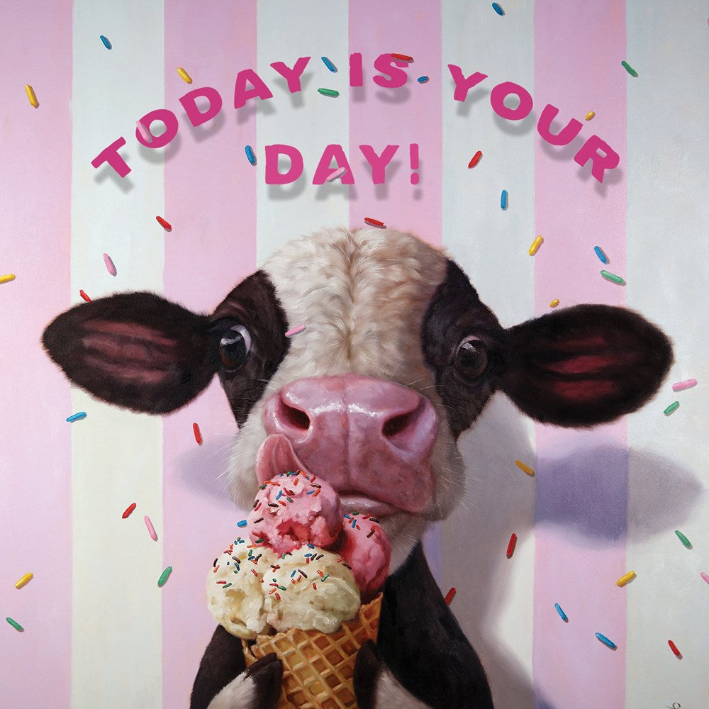 La La Land: Greeting Card Cow Sprinkles