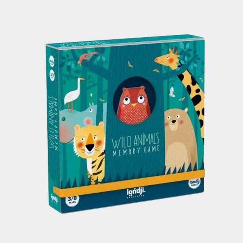 Londji: Wild Animals Memory Game
