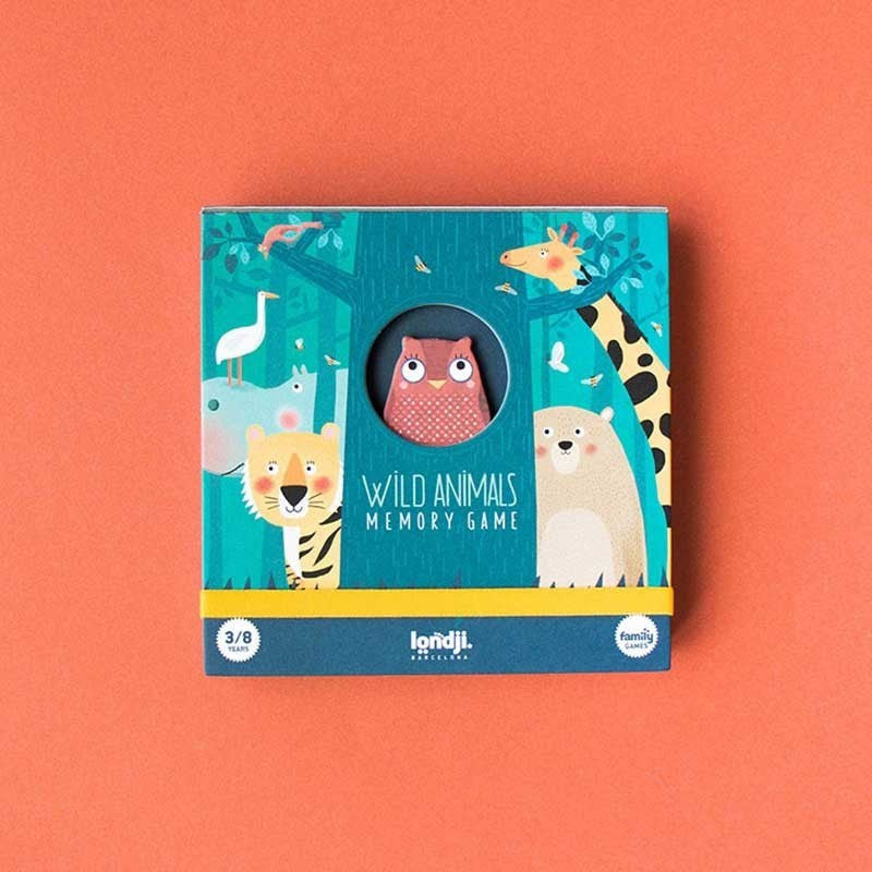 Londji: Wild Animals Memory Game