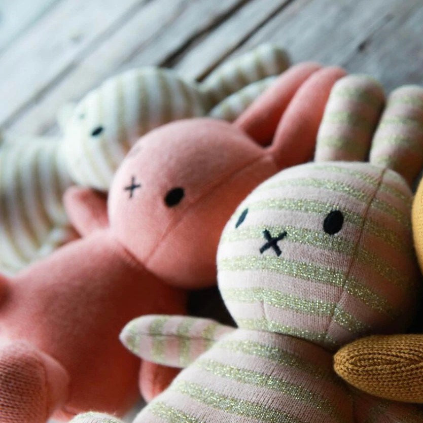 Miffy: Sitting Organic Cotton Peachy Pink