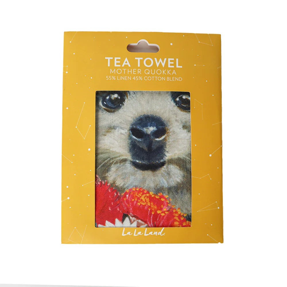 La La Land: Tea Towel Mother Quokka