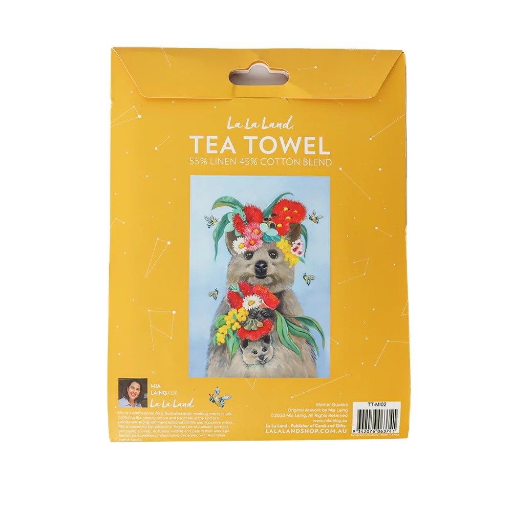 La La Land: Tea Towel Mother Quokka