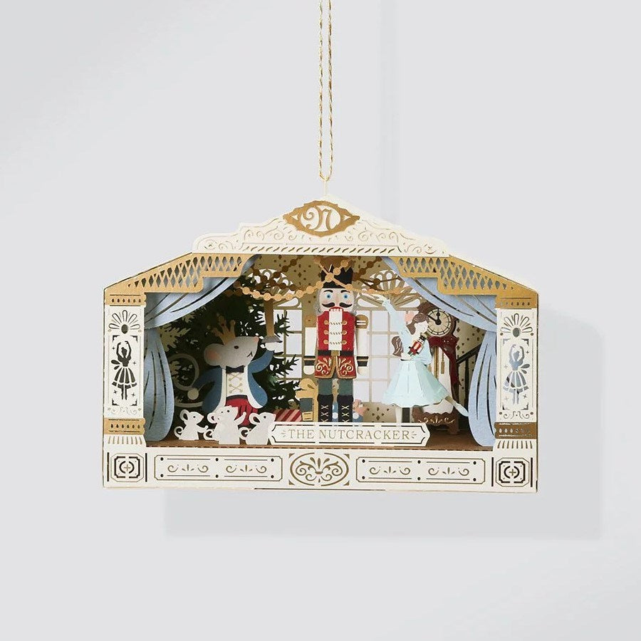 Paper Thought Lasercut Paper Model - Nutcracker