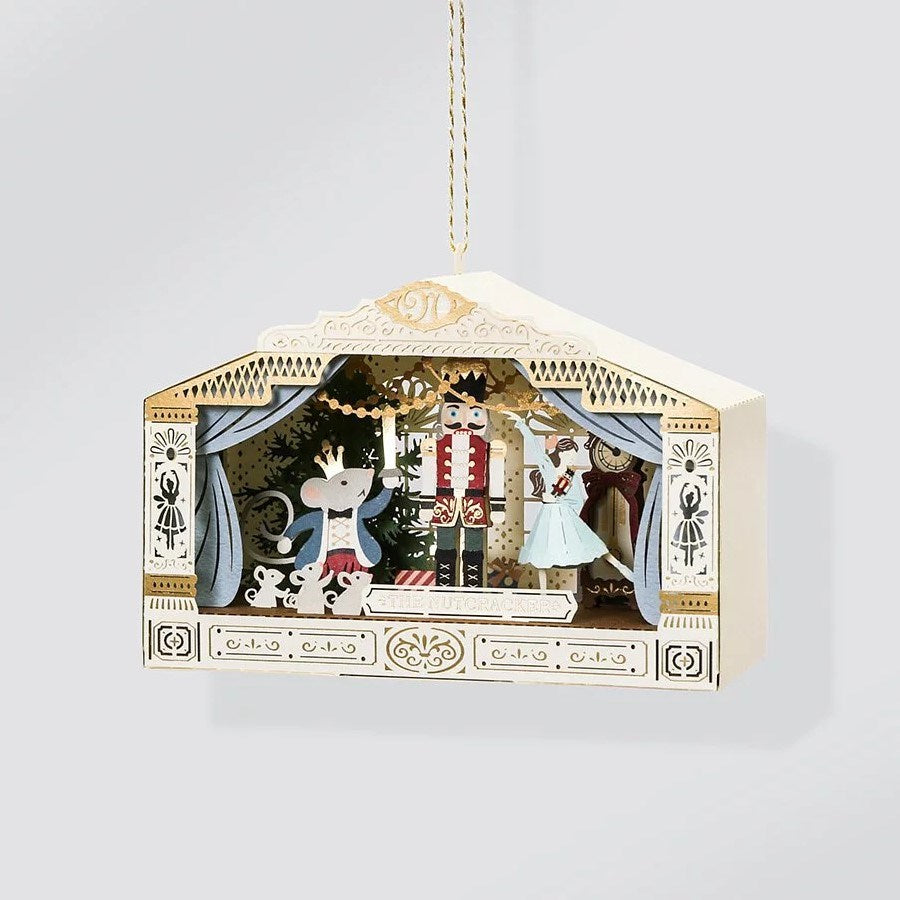 Paper Thought Lasercut Paper Model - Nutcracker
