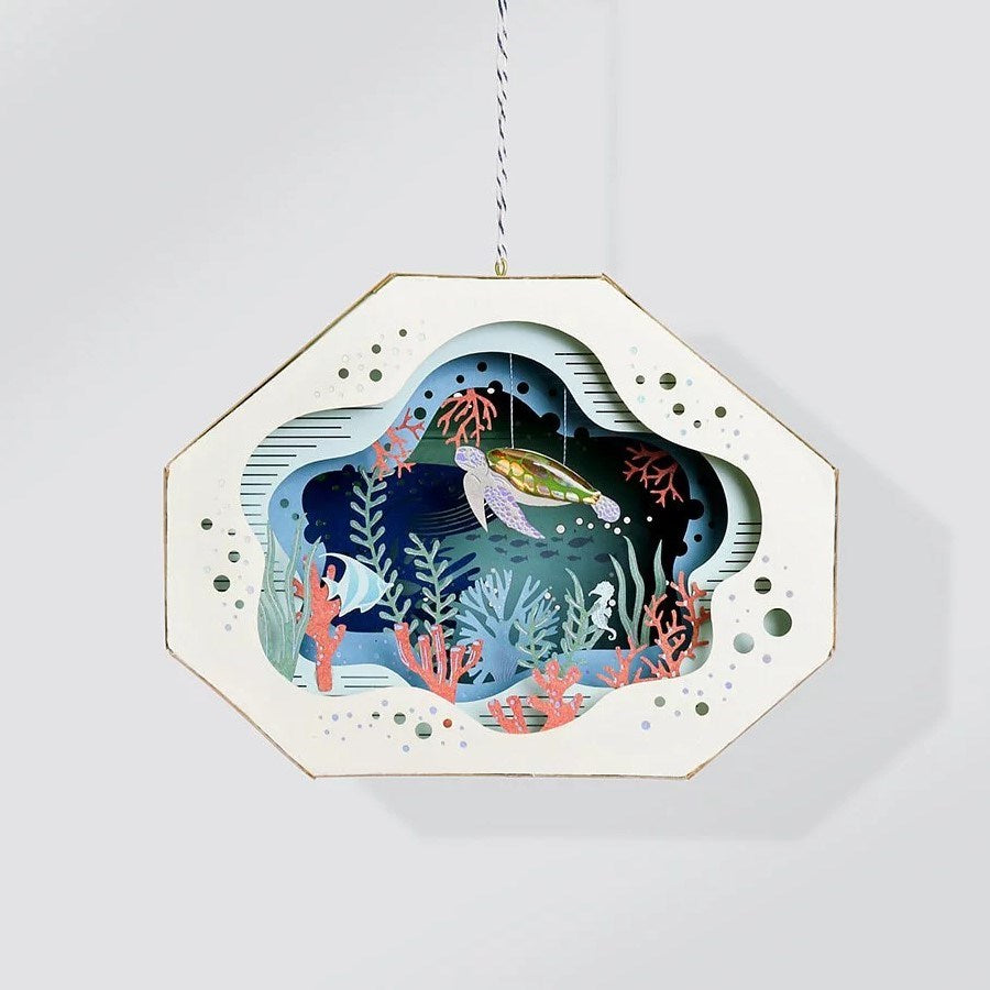 Paper Thought Lasercut Paper Model - Sea World