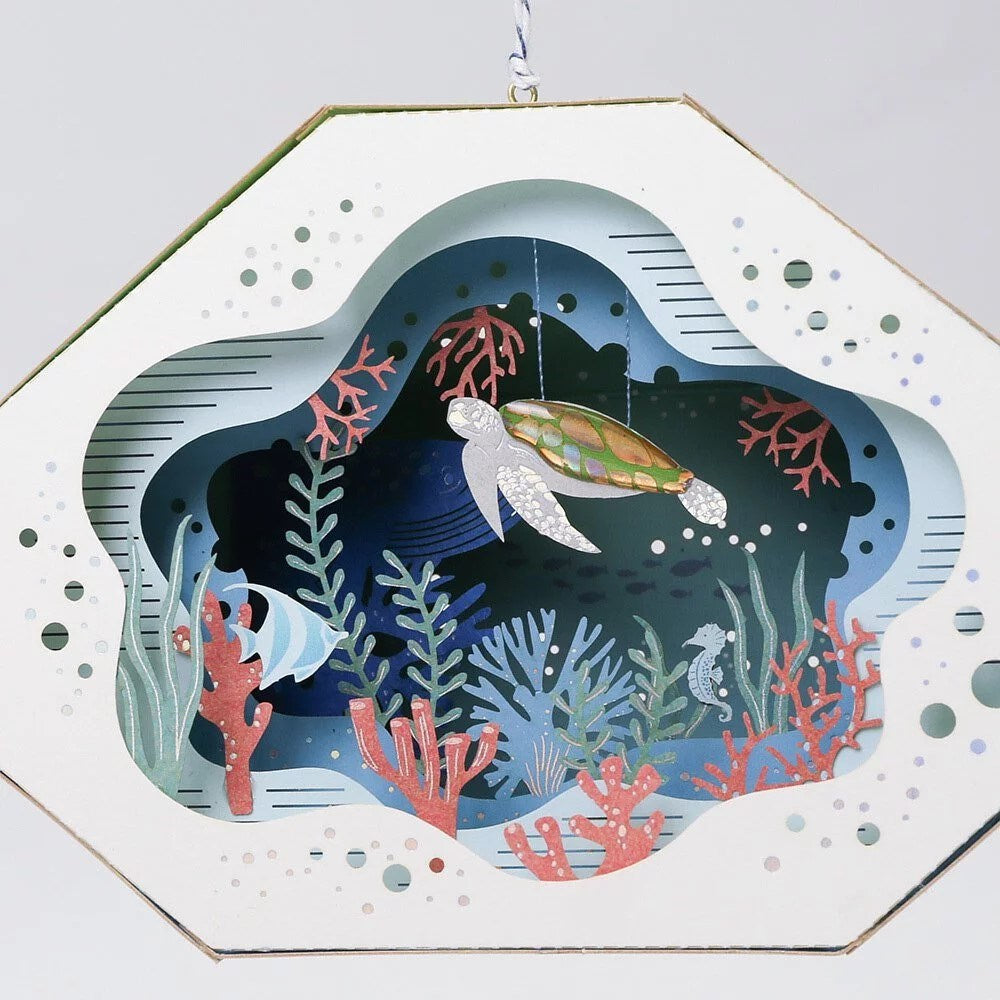 Paper Thought Lasercut Paper Model - Sea World