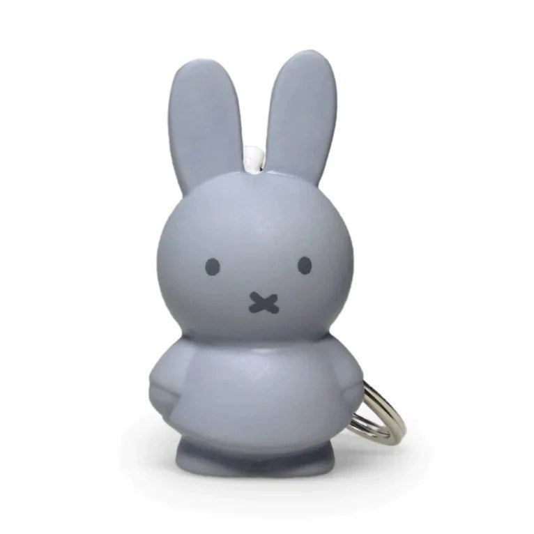 Miffy: Keyring Silver Blue