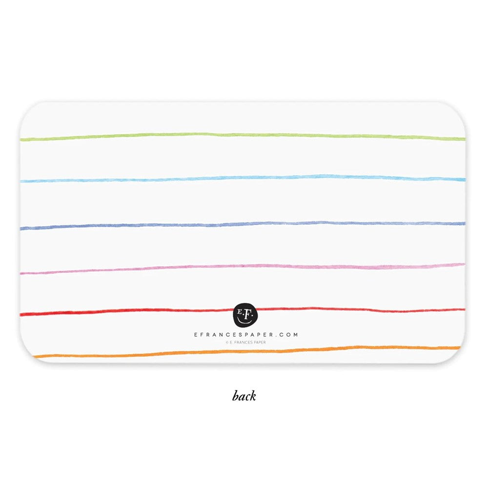 E. Frances Paper Little Notes - Rainbow