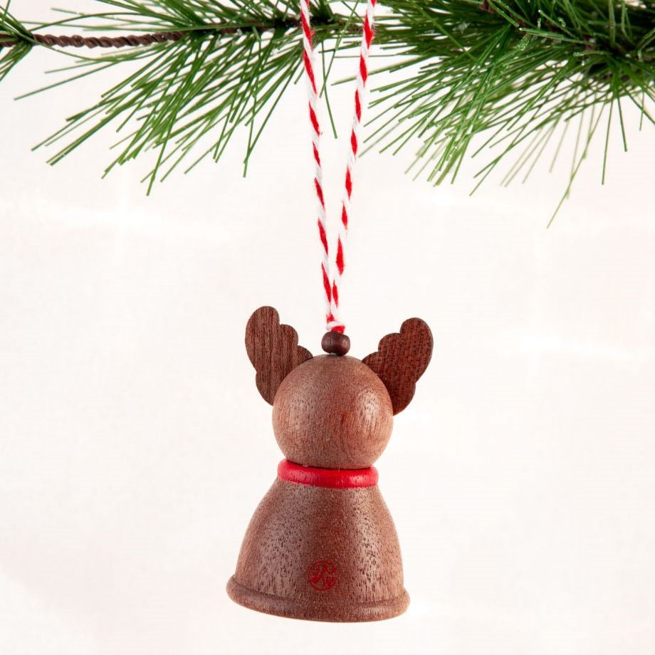 Wooderful Life: Bell Ornament Christmas Reindeer
