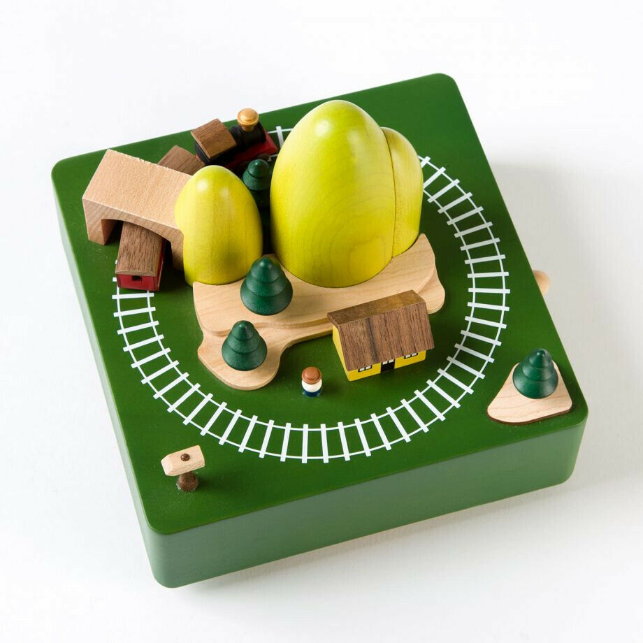 Wooderful Life Music Box - Cave & Train