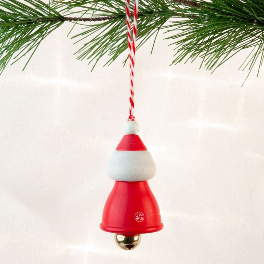 Wooderful Life: Bell Ornament Santa Claus