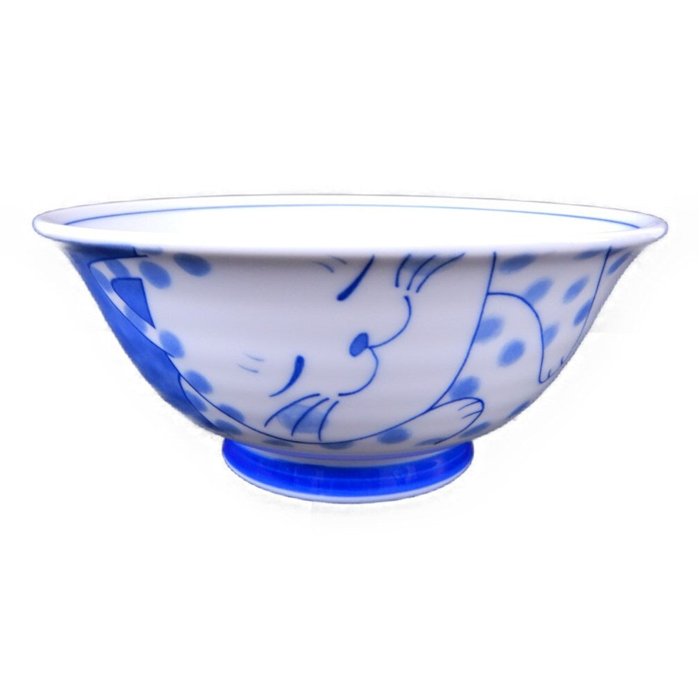Concept Japan: Large Bowl Spotty Cat