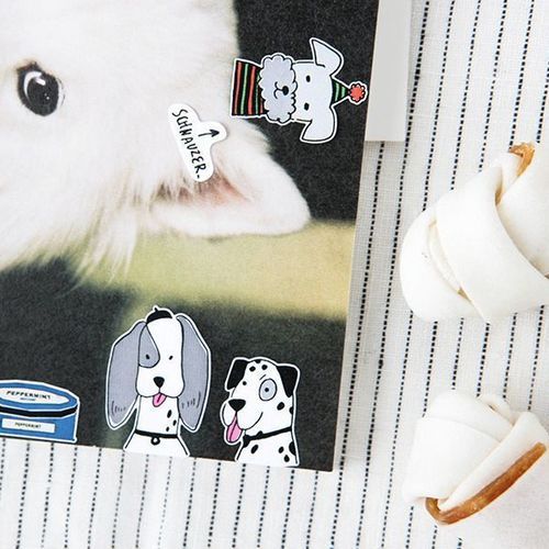 Stickers: Momo Dog