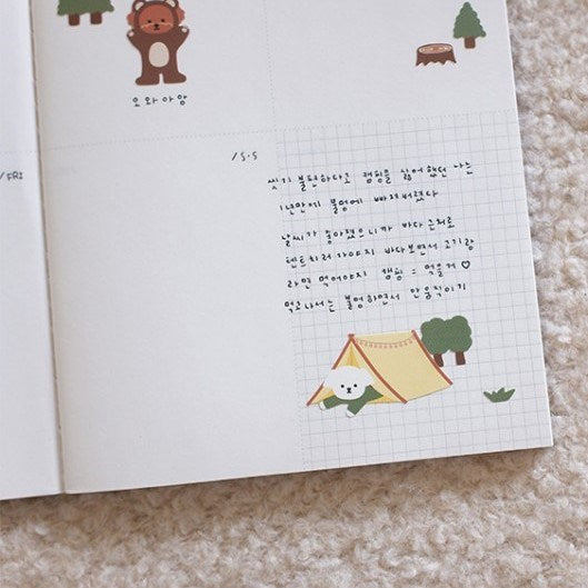 Stickers: Let's Go Camping