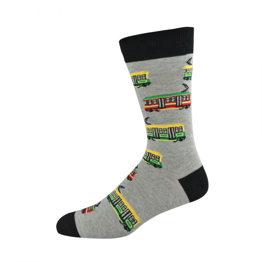 Bamboozld Mens Socks - Melbourne Trams