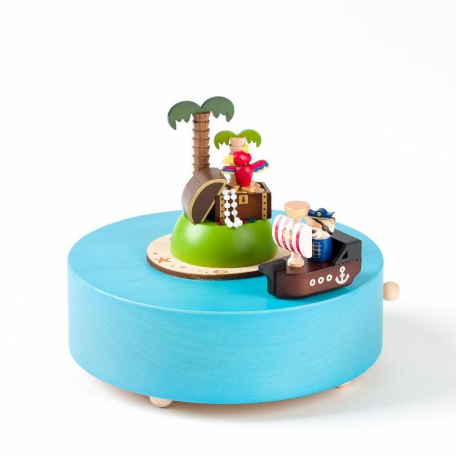Wooderful Life Treasure Island Music Box