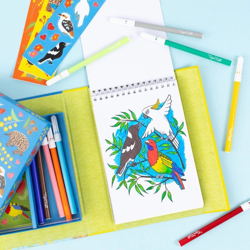 Tiger Tribe: Colouring Set Aussie Animals
