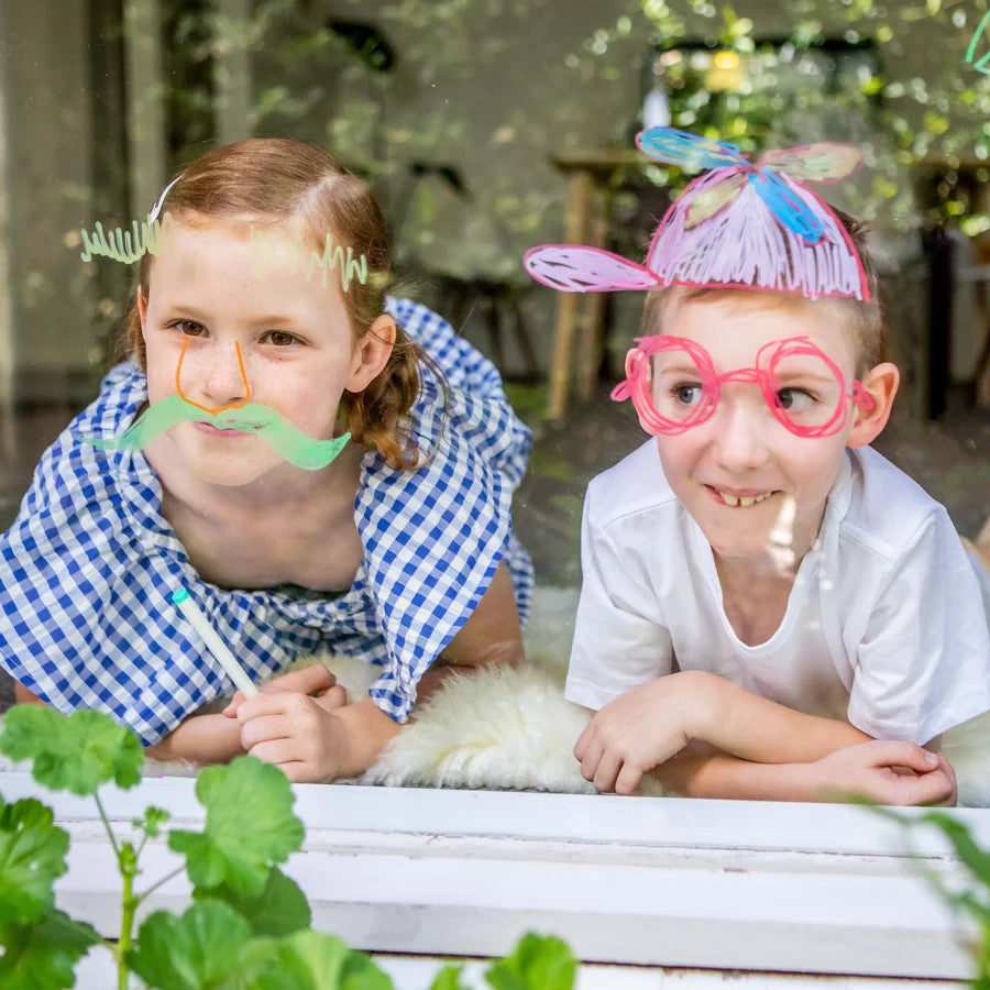 Tiger Tribe Window Markers - Set Of 6