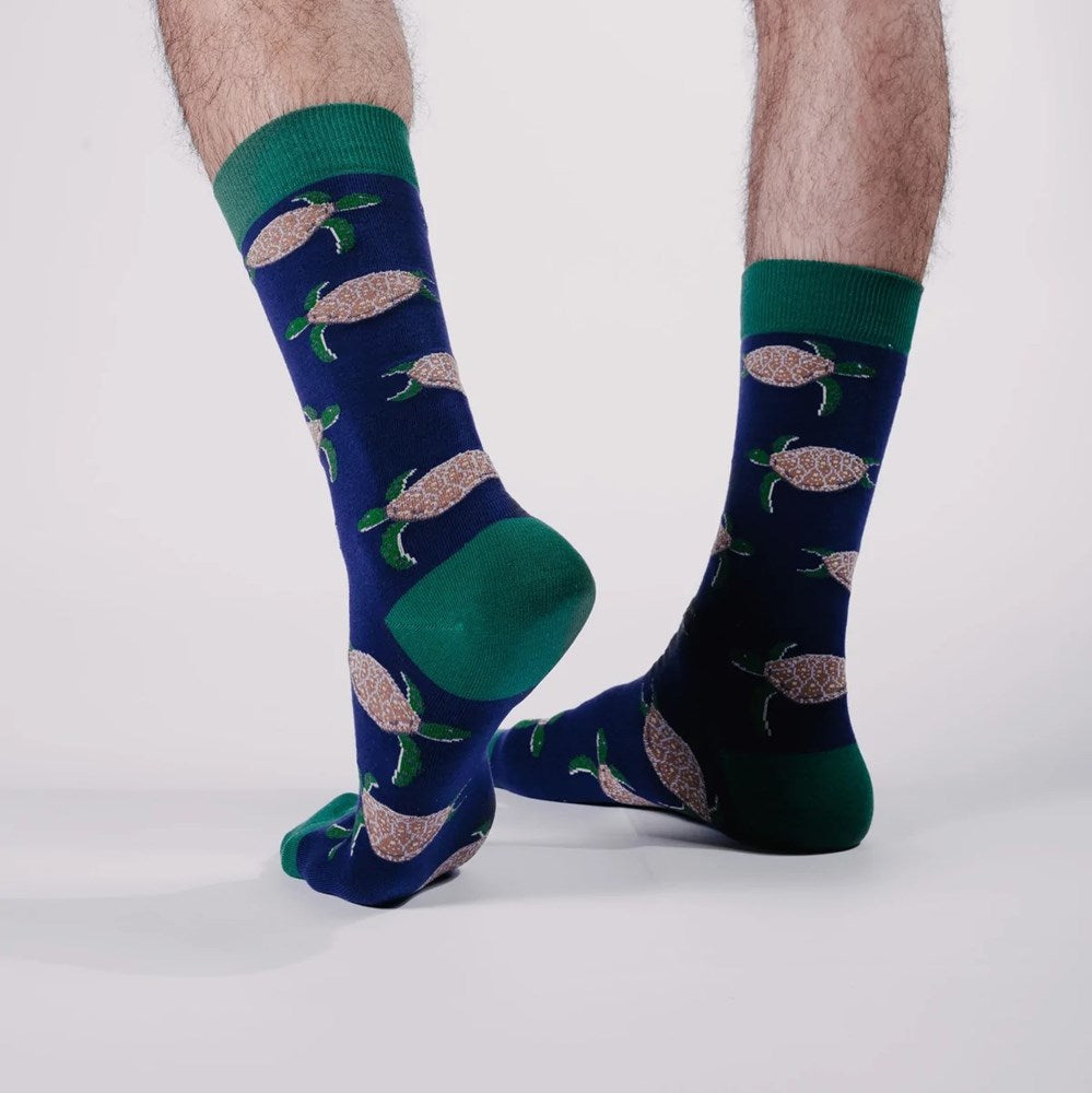 Spencer Flynn: Mens Turtle Toes Sock