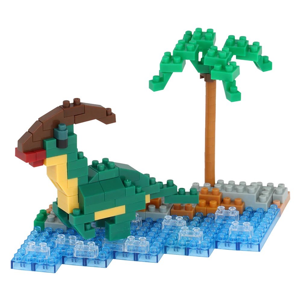 Nanoblock Mini Building Blocks - Waterside Parasaurolophus