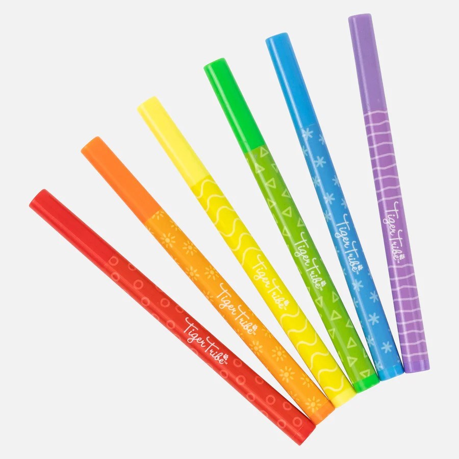 Tiger Tribe Window Markers - Set Of 6